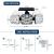 JD LAMP LED+PANNEAU JD-2858A / 138 SMD LED